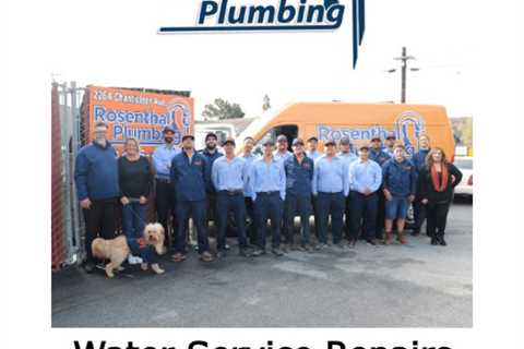 Water Service Repairs Los Gatos, CA 95060