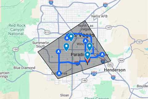 Emergency Garage door supplier las vegas - Google My Maps