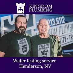 Water testing service Henderson, NV