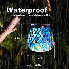 Mosaic Blue Solar Lanterns Review: A Garden’s Best Friend