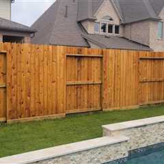 Building Boundaries: Installing A Fence In Friendswood, TX, Before Landscaping Services