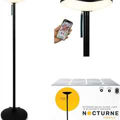 Nocturne Outdoor Solar Floor Lamp Review: Illuminate & Entertain