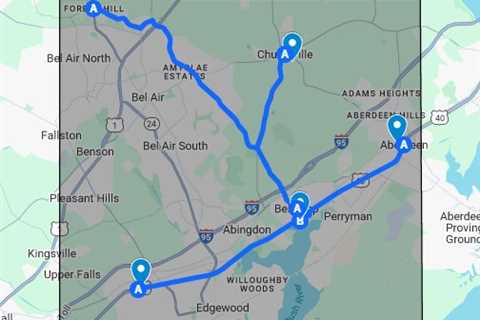 Gutter installation company Belcamp, MD - Google My Maps