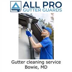 Gutter cleaning service Bowie, MD