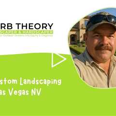 Pool Custom Landscaping Las Vegas NV - Curb Theory Landscaper & Hardscaper