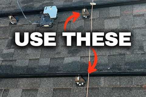 The BEST WAY To Attach Solar Panels To A Shingle Roof