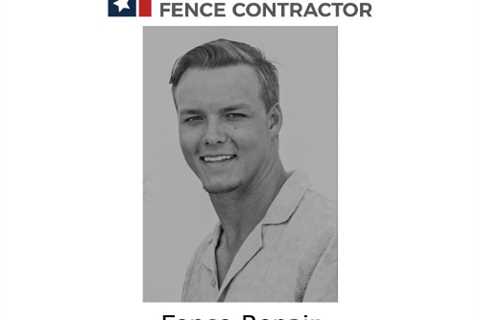 Fence repair Midland TX