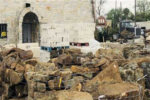 Revitalize Natural Stone Building Materials With Professional Sandblasting In Houston