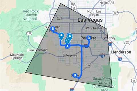 HVAC Service Spring Valley, NV - Google My Maps