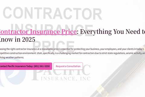 Contractor Insurance Price : Everything You Need to Know in 2025