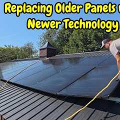 Replacing My Oldest Solar Panels with New N Type Solar Panels