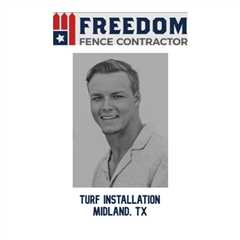 Turf Installation Midland, TX