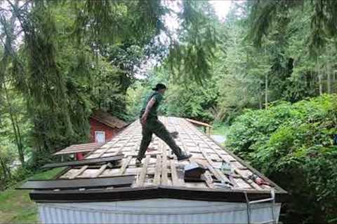 Install Metal Roof on a Trailer, Mobile Home, Manufactured Home DIY