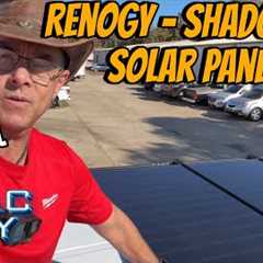Installing The Renogy Shadowflux 200 Watt Solar Panels On My Van!