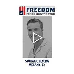 Stockade Fencing Midland, TX - Freedom Fence & Services