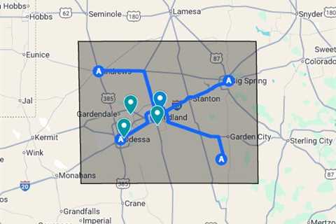 Picket Fencing Midland, TX - Google My Maps