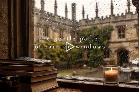 The gentle patter of rain on windows | Piano Playlist
