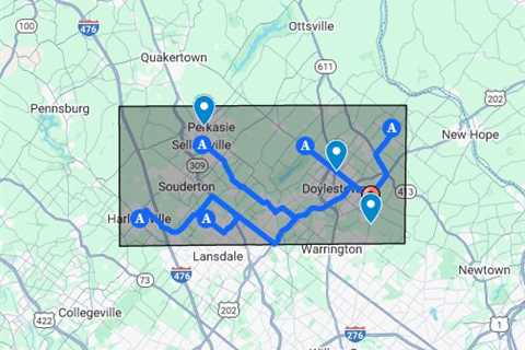 Gutter Maintenance Furlong, PA - Google My Maps