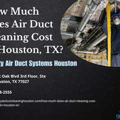 How Much Does Air Duct Cleaning Cost in Houston, TX? - Pat's Podcast