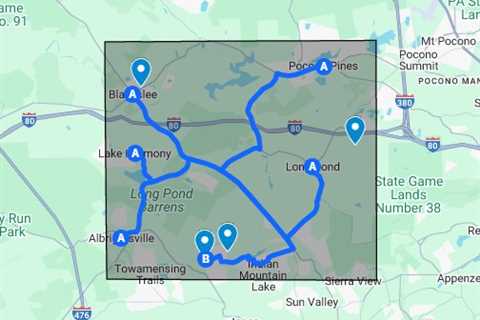 Seamless Gutters Albrightsville, PA - Google My Maps