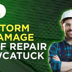 Storm damage roof repair Pawcatuck