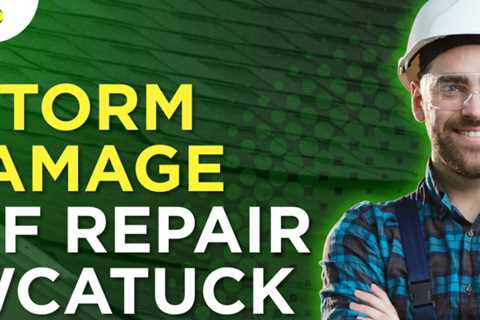 Storm damage roof repair Pawcatuck