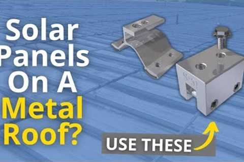 How Solar Panels Are Installed on Metal Roofs (After Hundreds of Installs)