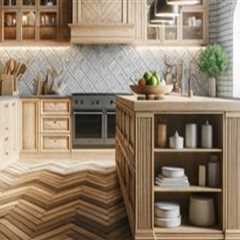 Hardwood Flooring Trends That Work Well with Kitchen Cabinets