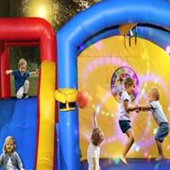 Smart Landscape Lighting Ideas for Backyard Parties With Bounce House Rentals