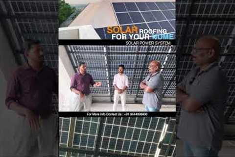 Solar Truss Roof Kerala | Solar Panels For Home With Inverter & Battery Malayalam | KSEB Subsidy